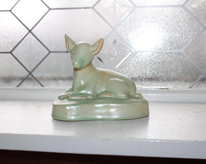 North Dakota School of Mines Pottery Lightfoot Deer by Margaret Cable 104