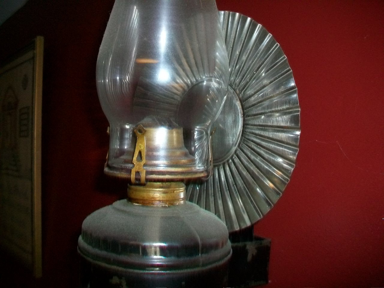 kerosene wall lantern