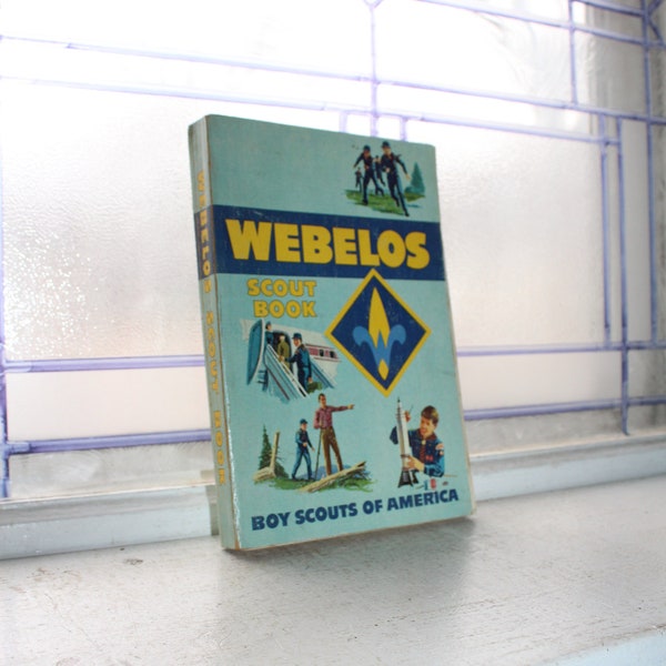 1967 Webelos Cub Scout Book Vintage Boy Scouts of America Handbook