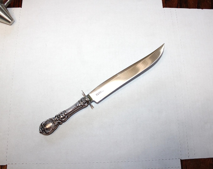 Vintage Reed and Barton Francis I Sterling Silver Carving Knife