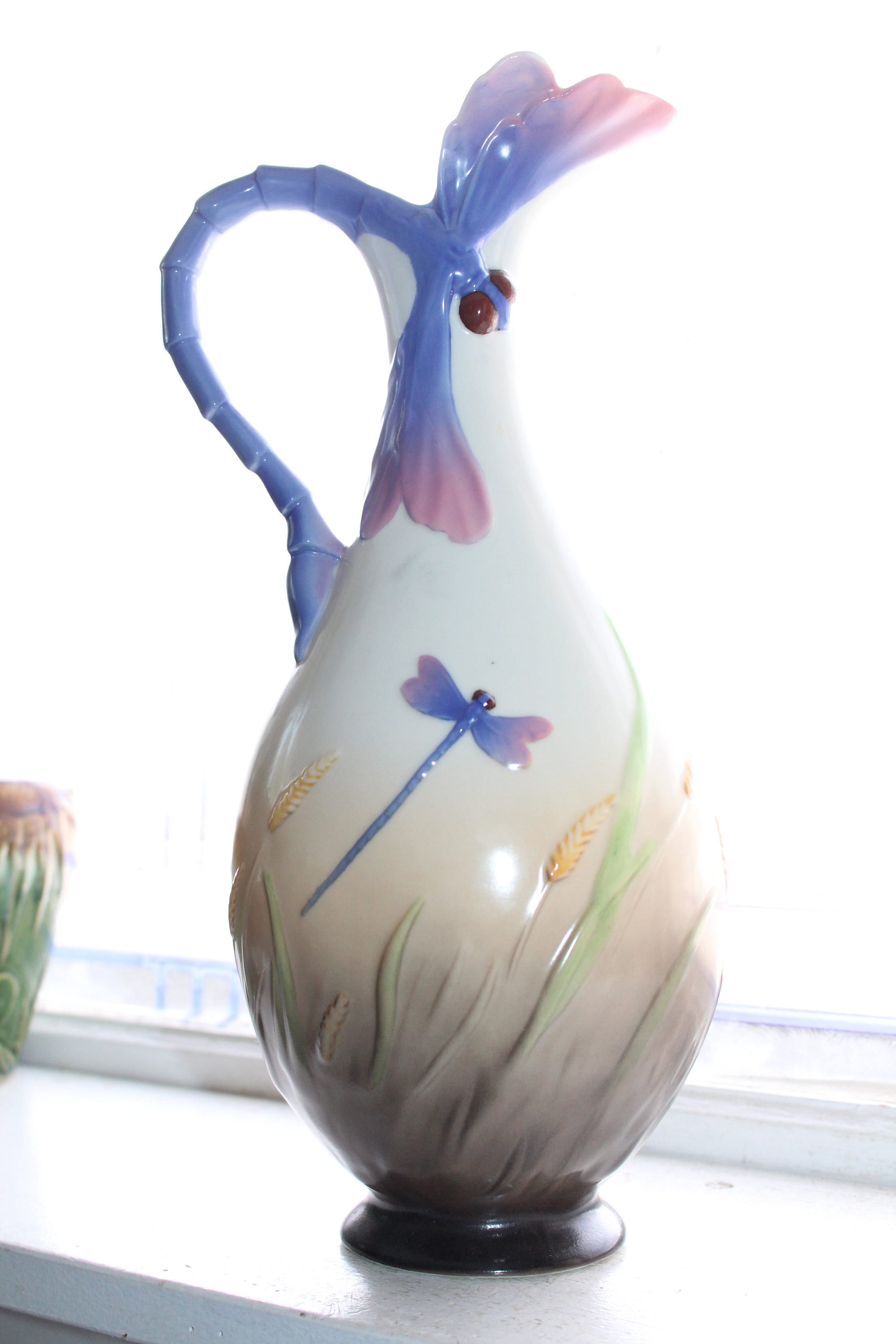 franz pottery dragonfly
