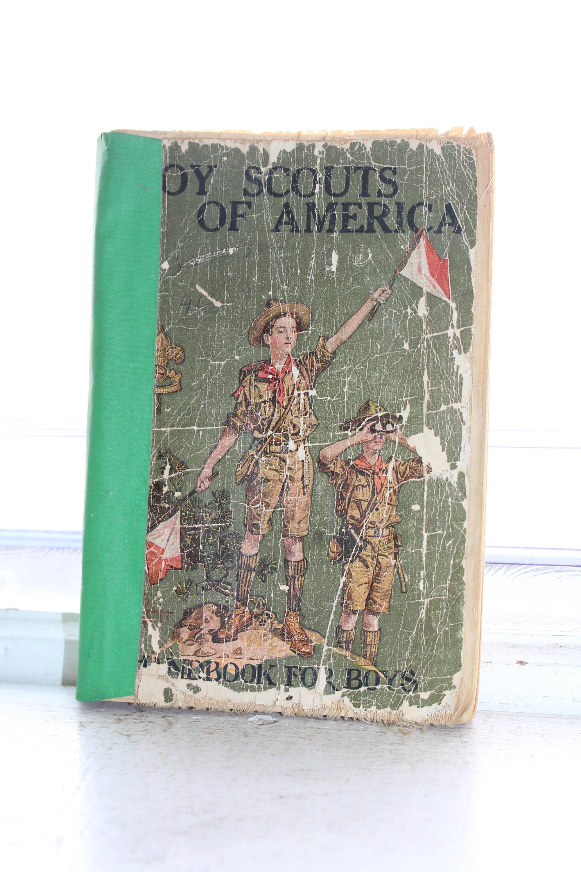 1924 Handbook For Boys Vintage Boy Scouts Manual