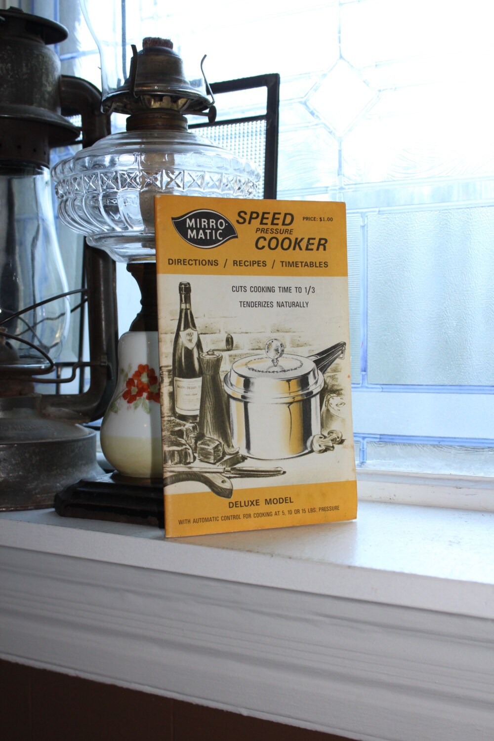 Pressure Cooker Cookbook Vintage 1972 Mirro Matic Speed Cooker