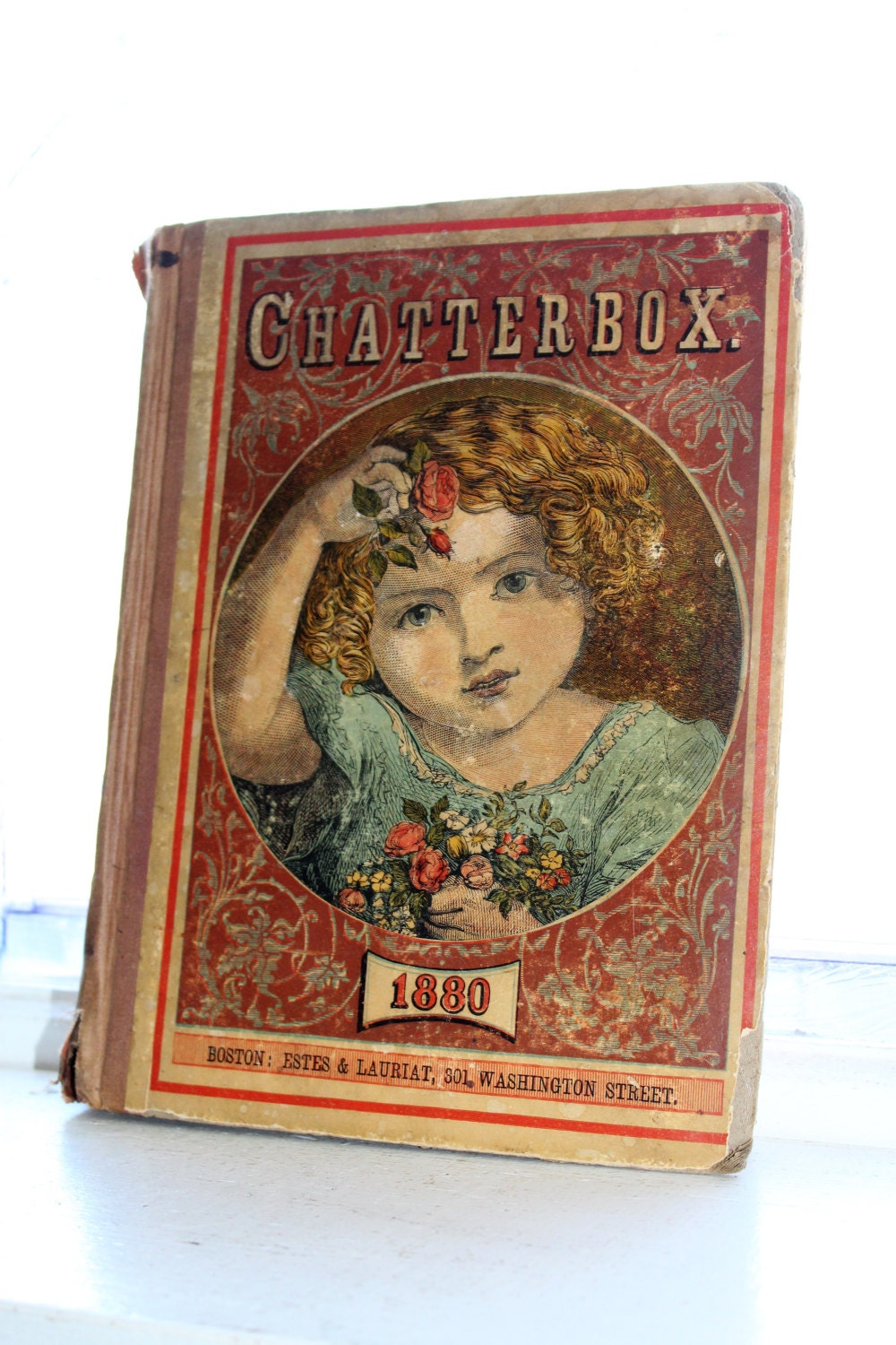 Antique Children's Book Chatterbox 1880