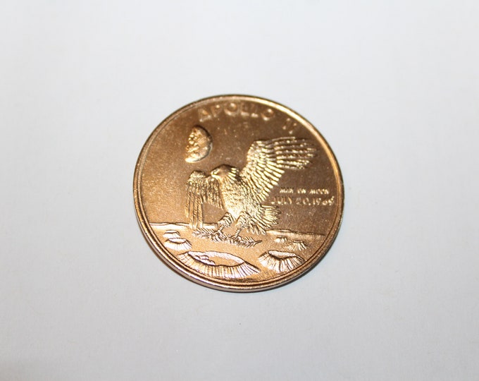 Vintage 1969 Greater Baton Rouge State Fair Coin Token Apollo 11