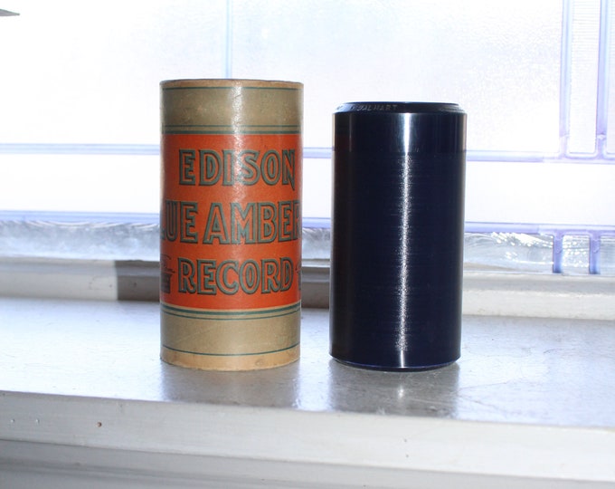 Edison Blue Cylinder Record 2760 Scene At A Dog Fight