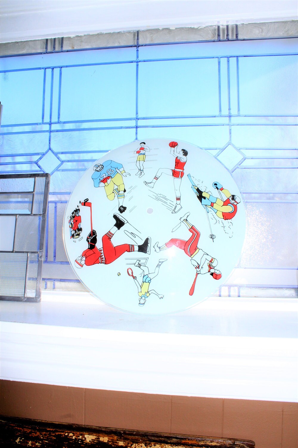 Vintage Sports Ceiling Light Shade