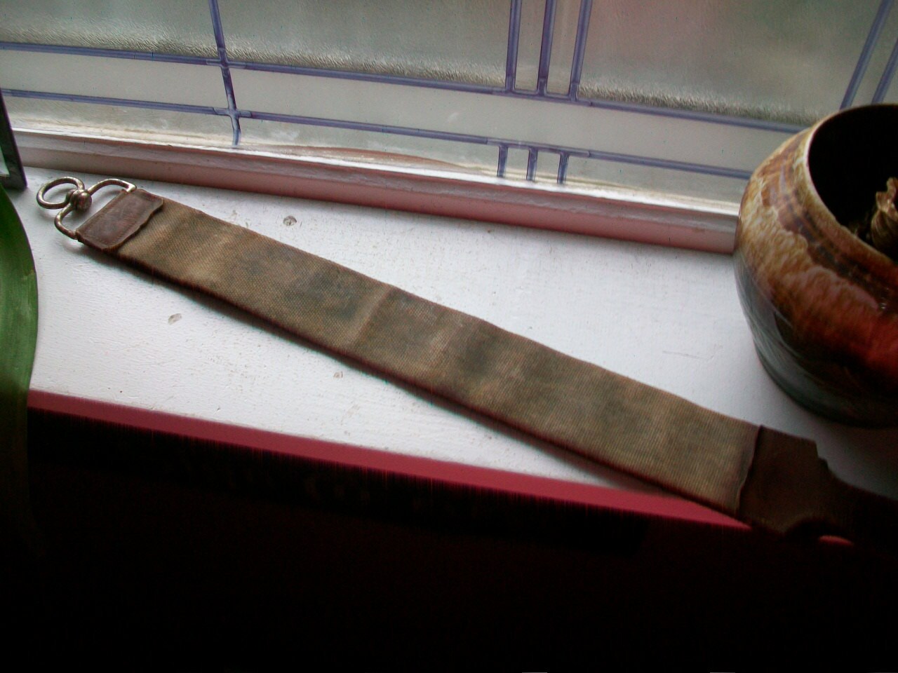 Vintage Razor Strop Marshall Wells Mustang Leather Strap