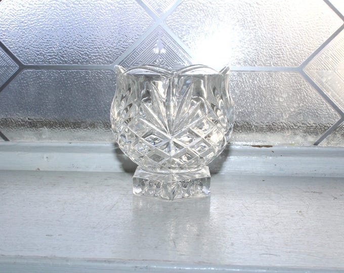 Vintage Noritake Crystal Hampton Hall Votive Candle Holder