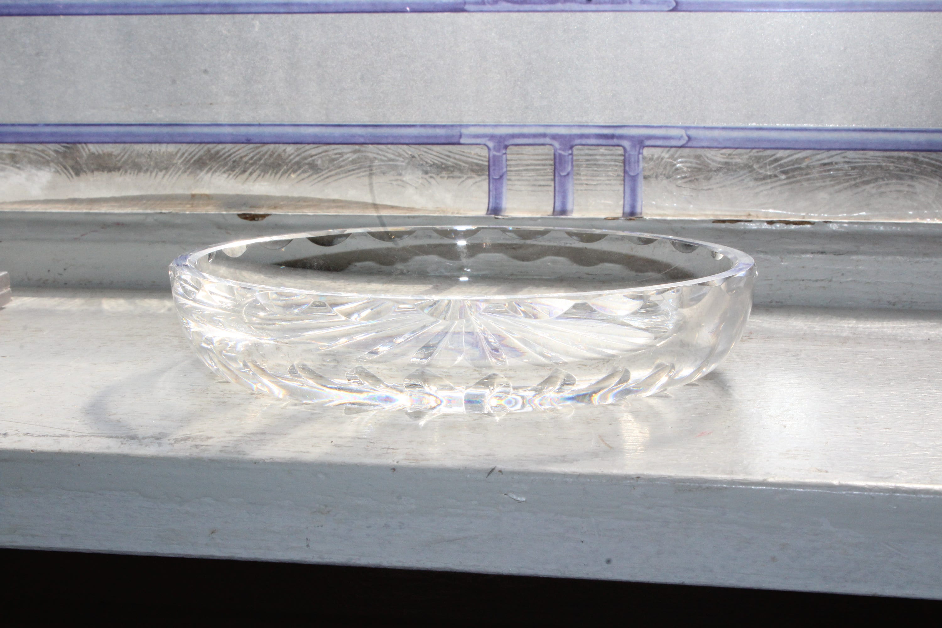 Waterford Crystal Wine Bottle Coaster
