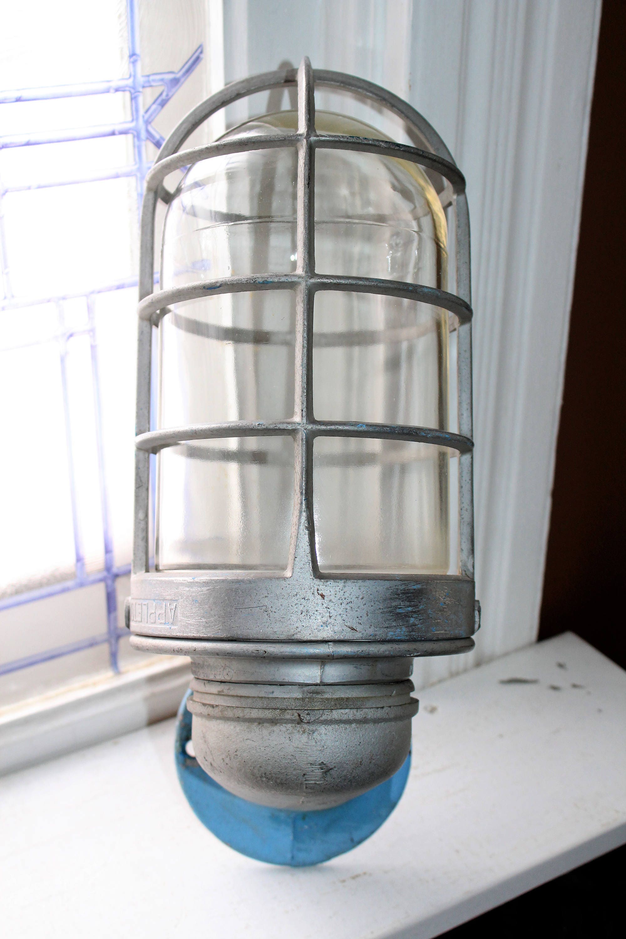 Vintage 50s Industrial Lighting Appleton Wall Mount Light Steampunk