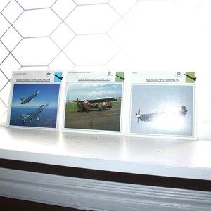 Edito-Service SA Aviones Aeronaves 155 Tarjetas Fotográficas Ltd Ed 1988-90