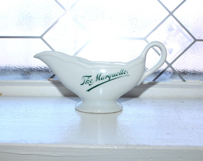 Antique The Marquette Restaurant Ware Creamer by Bauscher