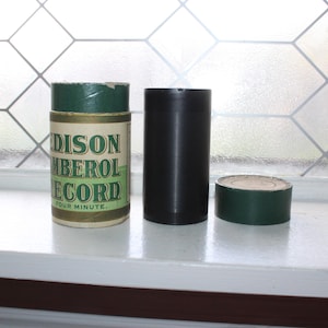 Antike Edison Amberol Zylinder LP 1060 King Chanticleer Rag Zwei Schritt