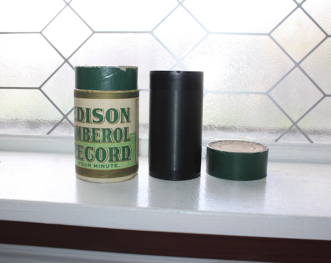 Antique Edison Amberol Cylinder Record 1060 King Chanticleer Rag Two Step