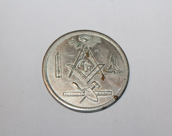 Vintage 1961 Inglewood California Masonic Lodge Coin Token