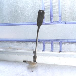 Antiker 1800er Rogers Smith Silverplate Master Salz- oder Kaviarlöffel