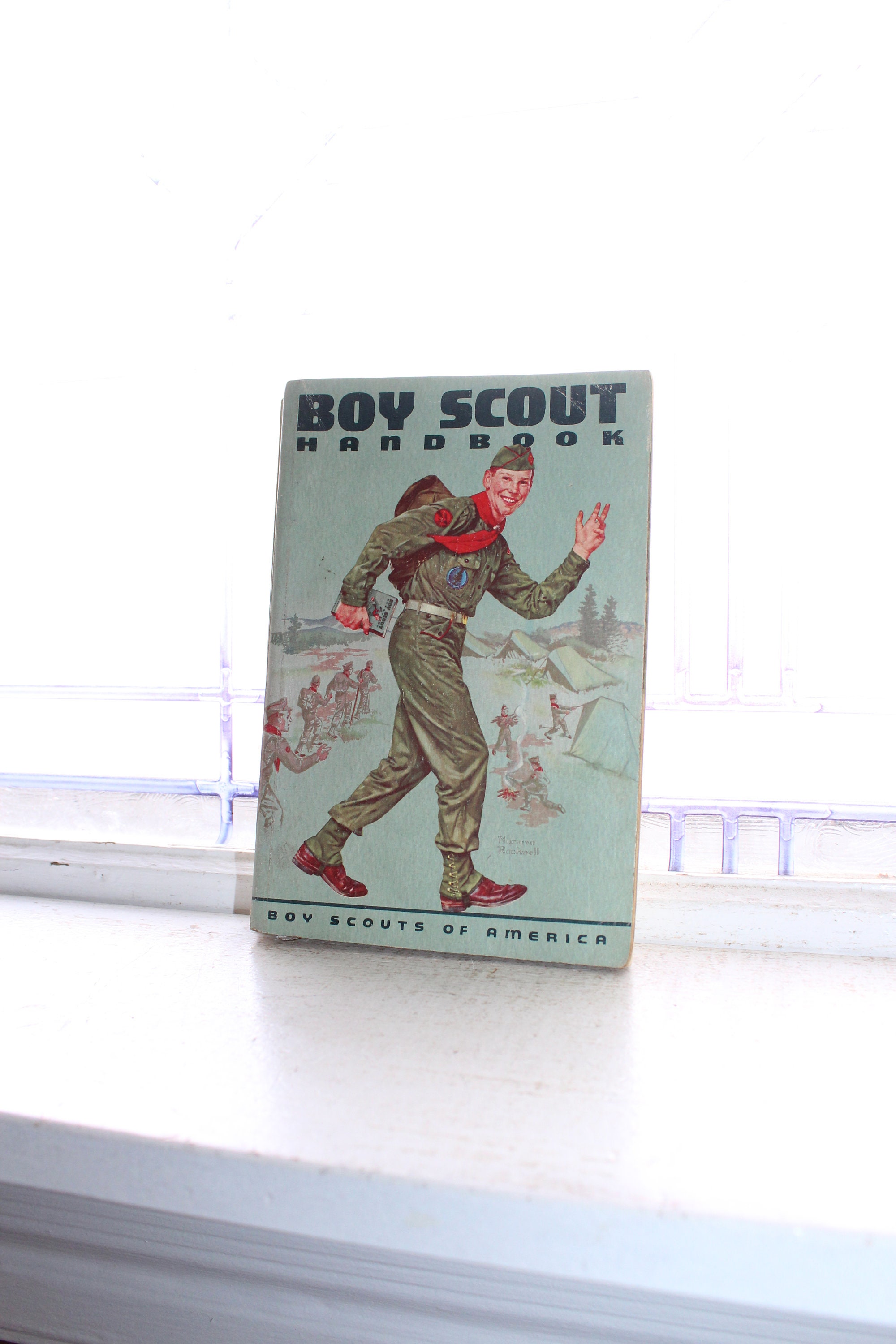 1959 Handbook For Boys Vintage Boy Scouts Manual