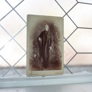 Vintage Kabinett Karte Fotografie bekannten viktorianischen Gentleman