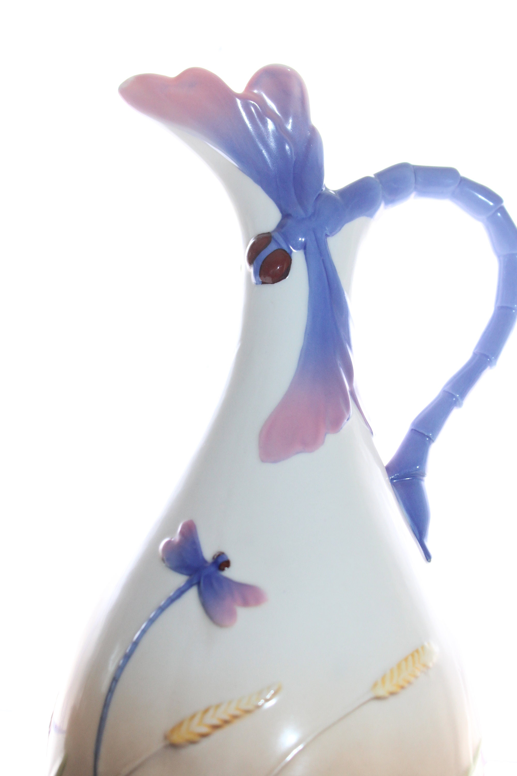 franz pottery dragonfly