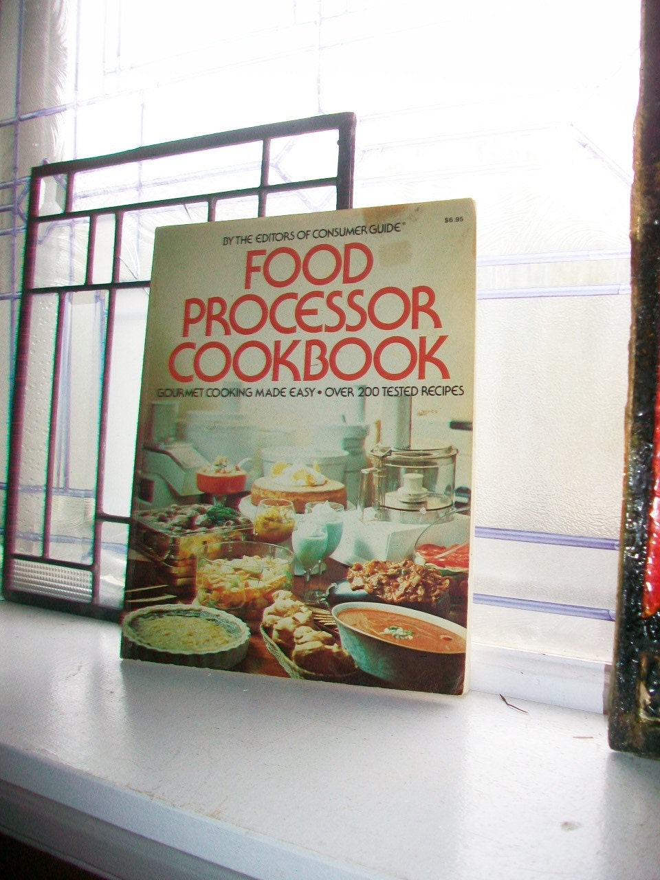 Food Processor Cookbook Vintage 1976 Cook Book