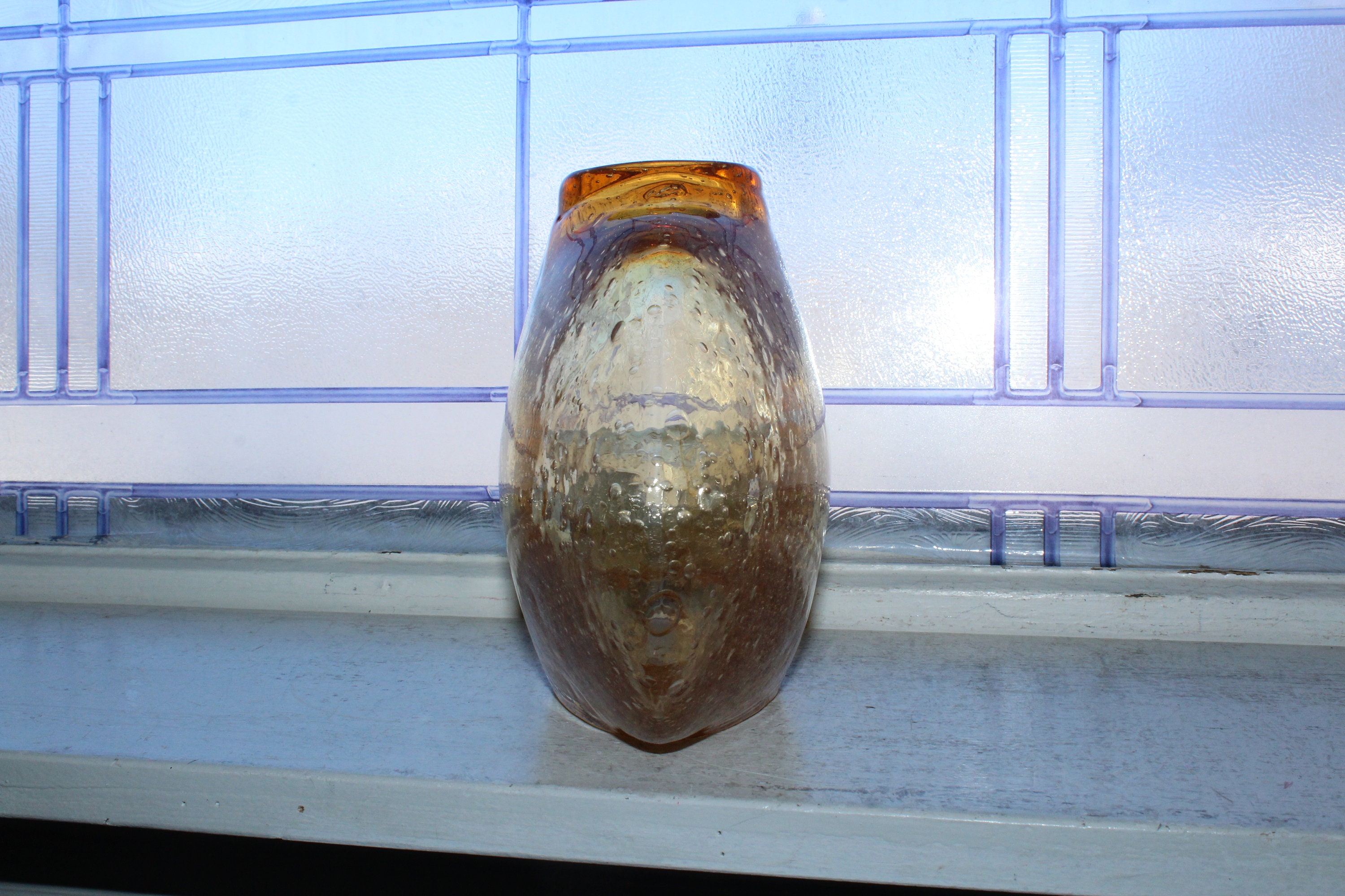 Vintage Margie's Garden Donut Hole Pillow Vase