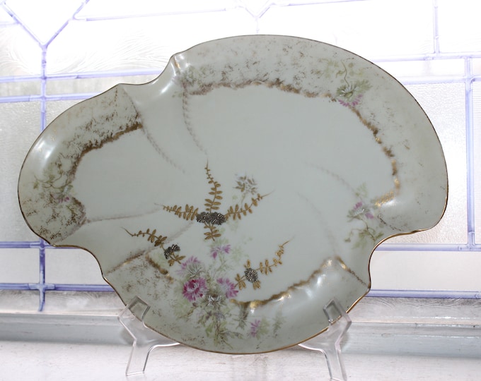 Large Antique Limoges Tray Hand Painted
