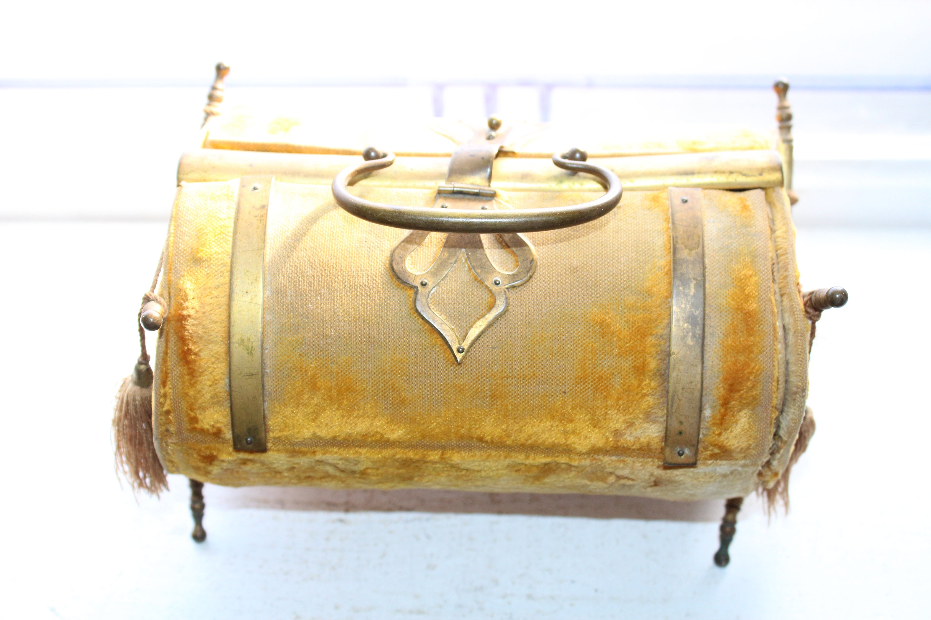 Antique Victorian Purse 1800s Steampunk Accessory