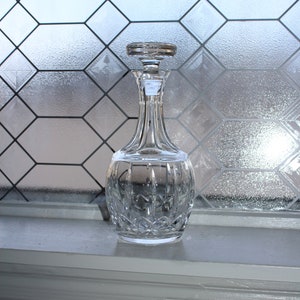 Atlantis Crystal Liquor Decanter Vintage Barware