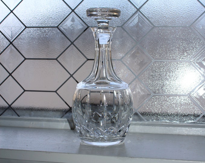 Atlantis Crystal Liquor Decanter Vintage Barware