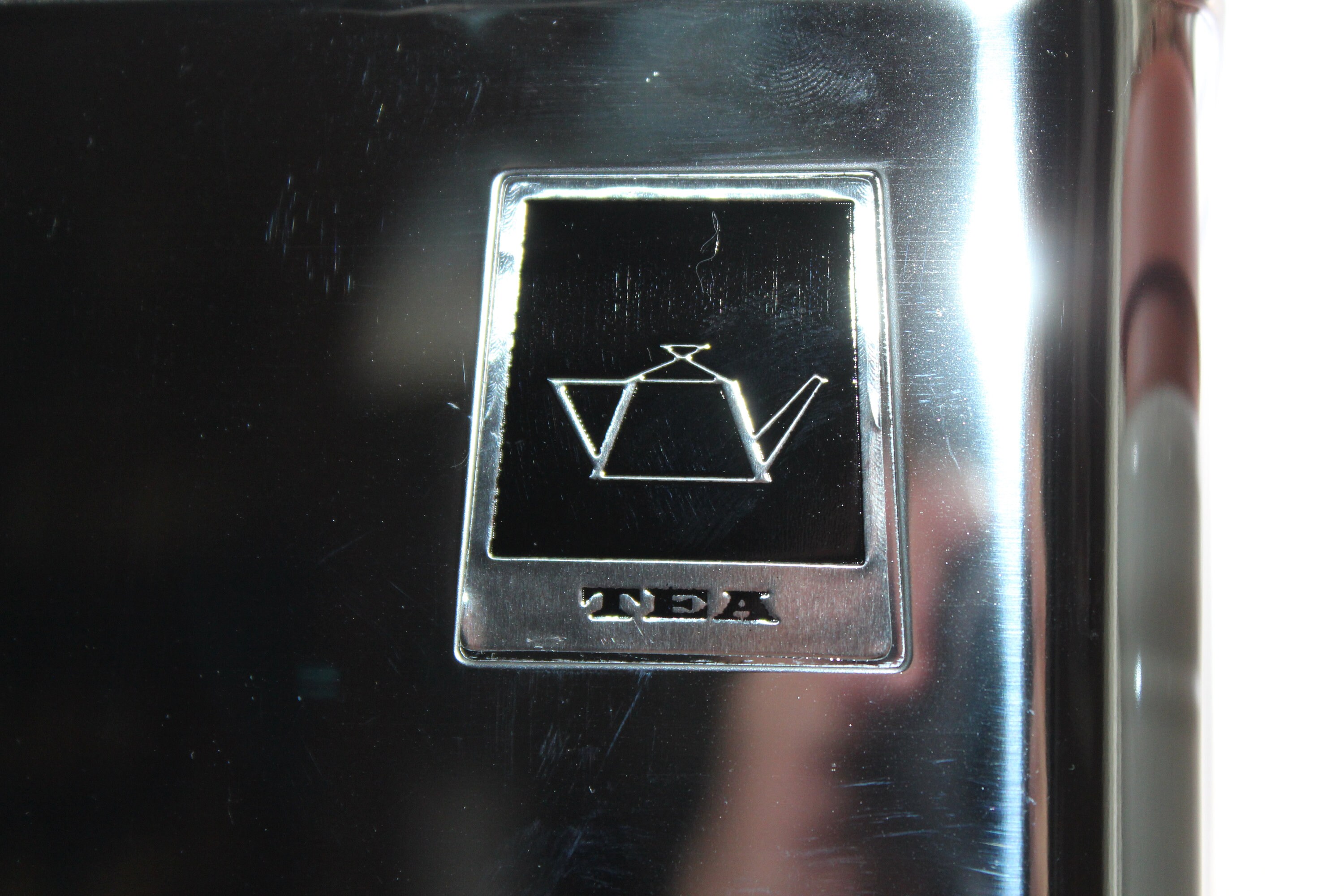 Mid Century Chrome Kitchen Canister Set New Unused 1950s Pantry Queen