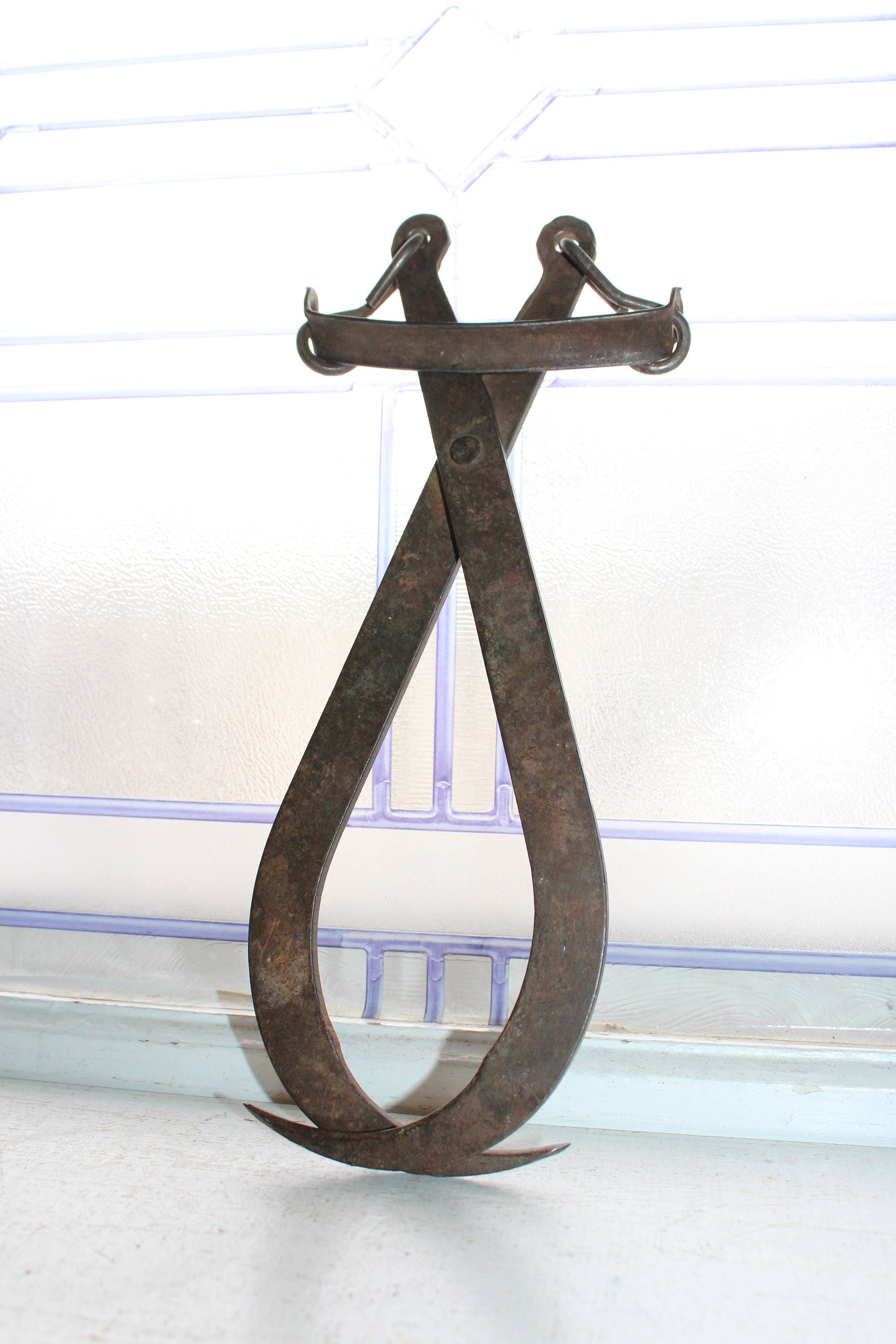 Antique Ice Tongs Rustic Farmhouse Decor