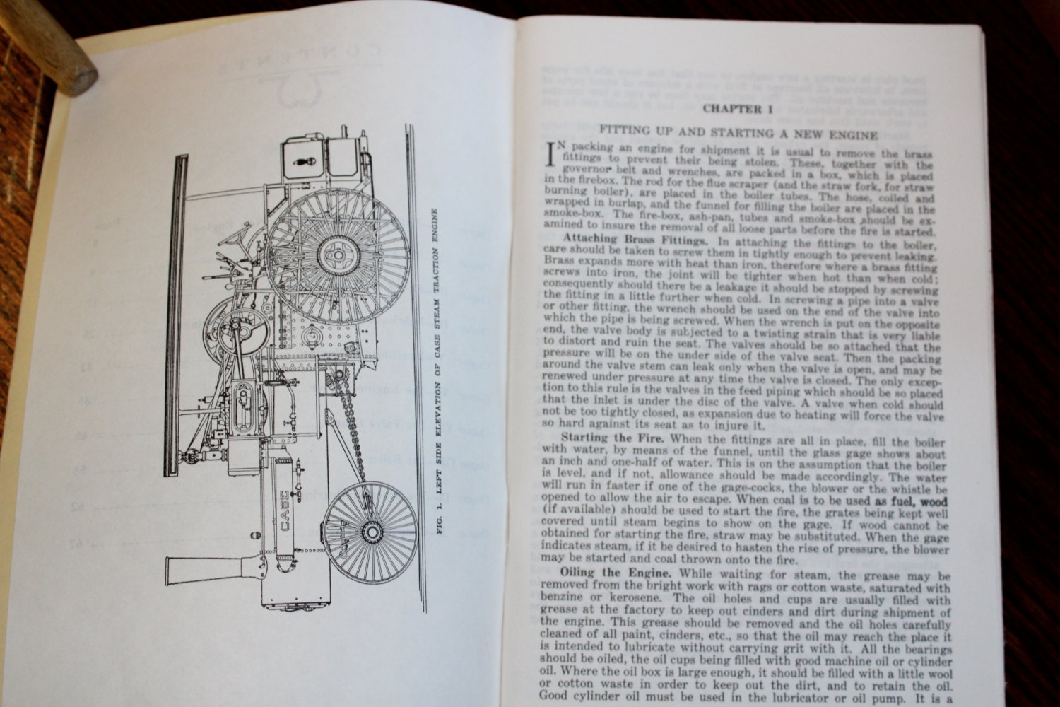 J I Case Steam Engine Manual Vintage Book