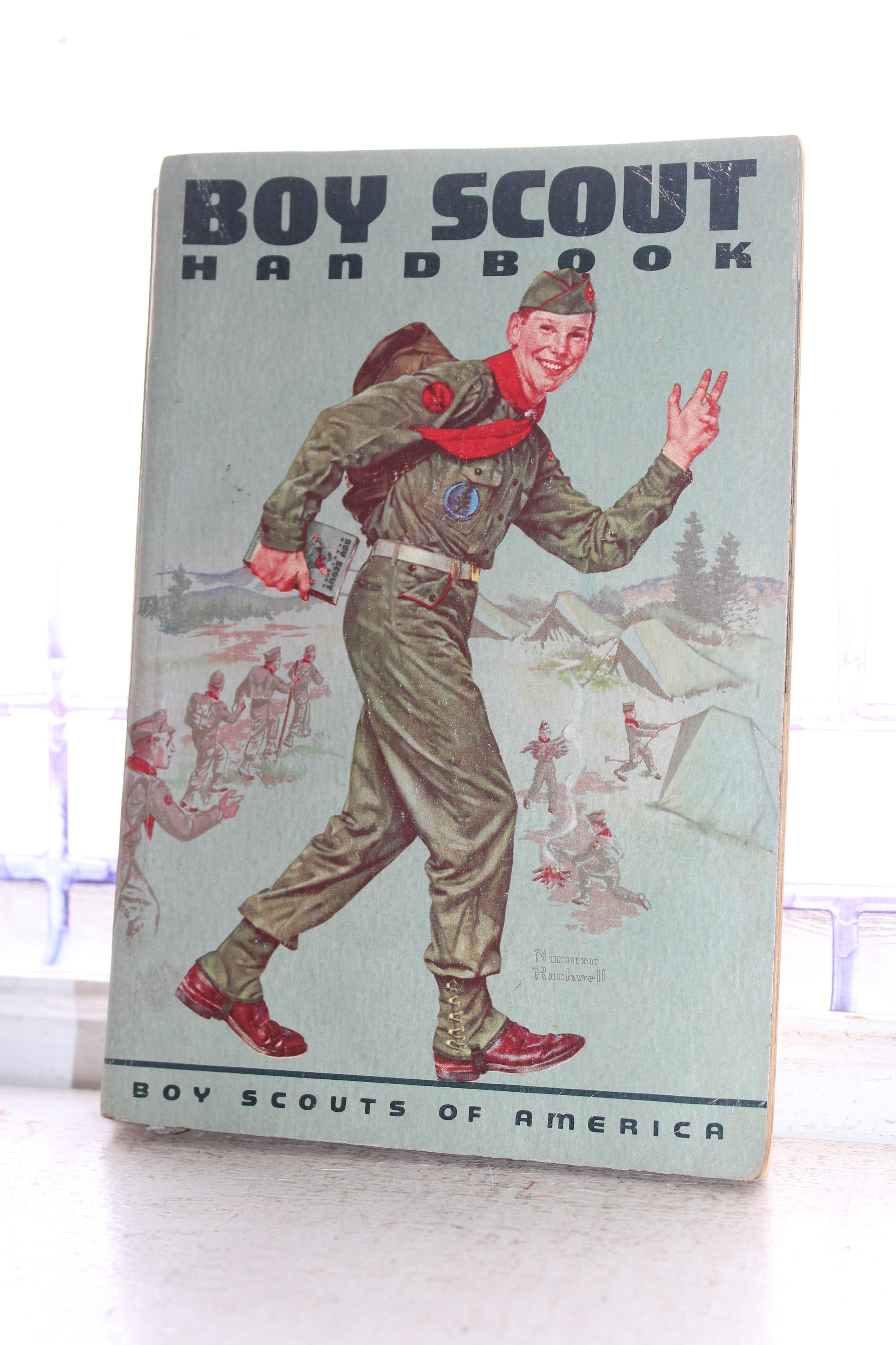 1959 Handbook For Boys Vintage Boy Scouts Manual