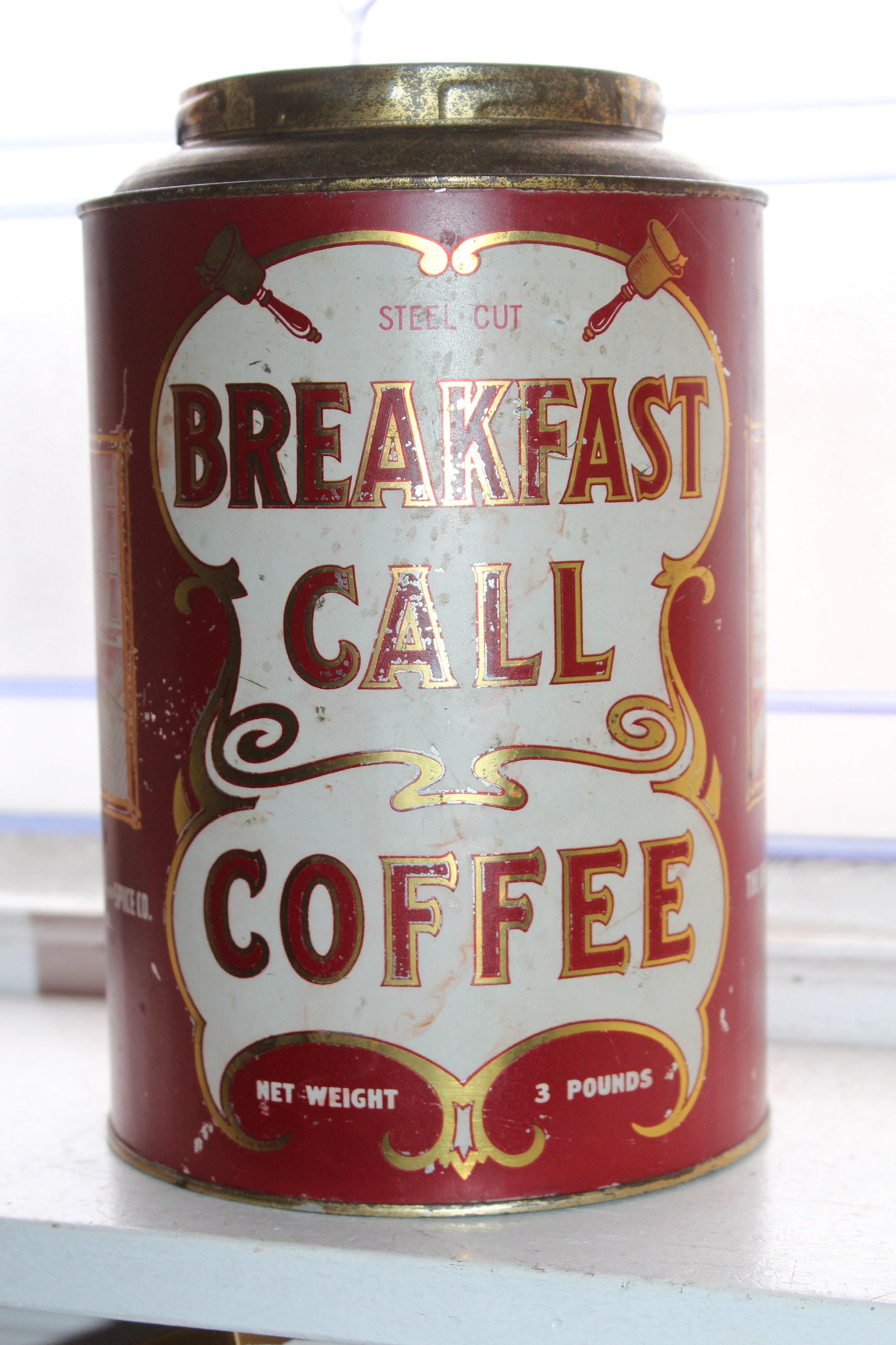 large-antique-breakfast-call-coffee-tin-3-lb-size
