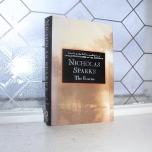 Vintage Book The Rescue by Nicholas Sparks Hardcover with Dust Jacket