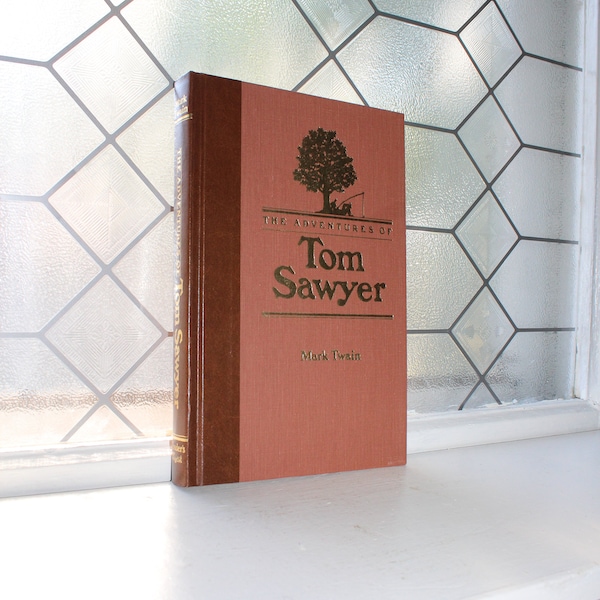 Vintage Book The Adventures of Tom Sawyer by Mark Twain