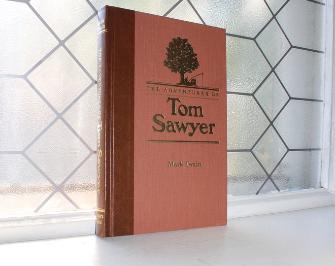 Vintage Book The Adventures of Tom Sawyer by Mark Twain