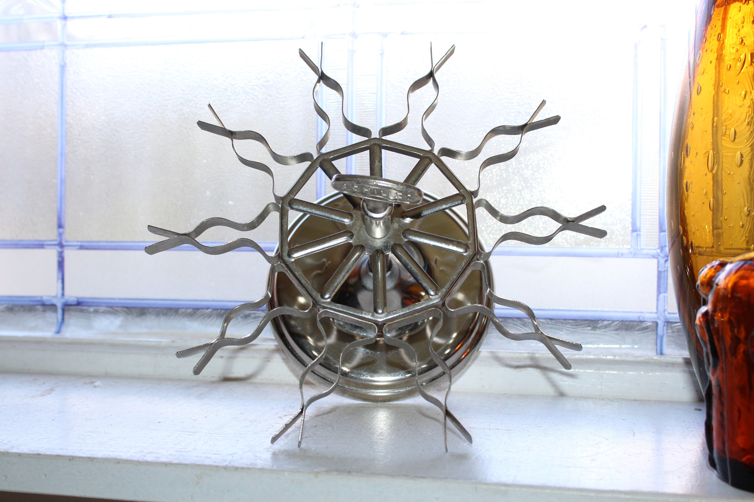 Vintage Office Stamp Holder 1950s Achilles 10 Slot