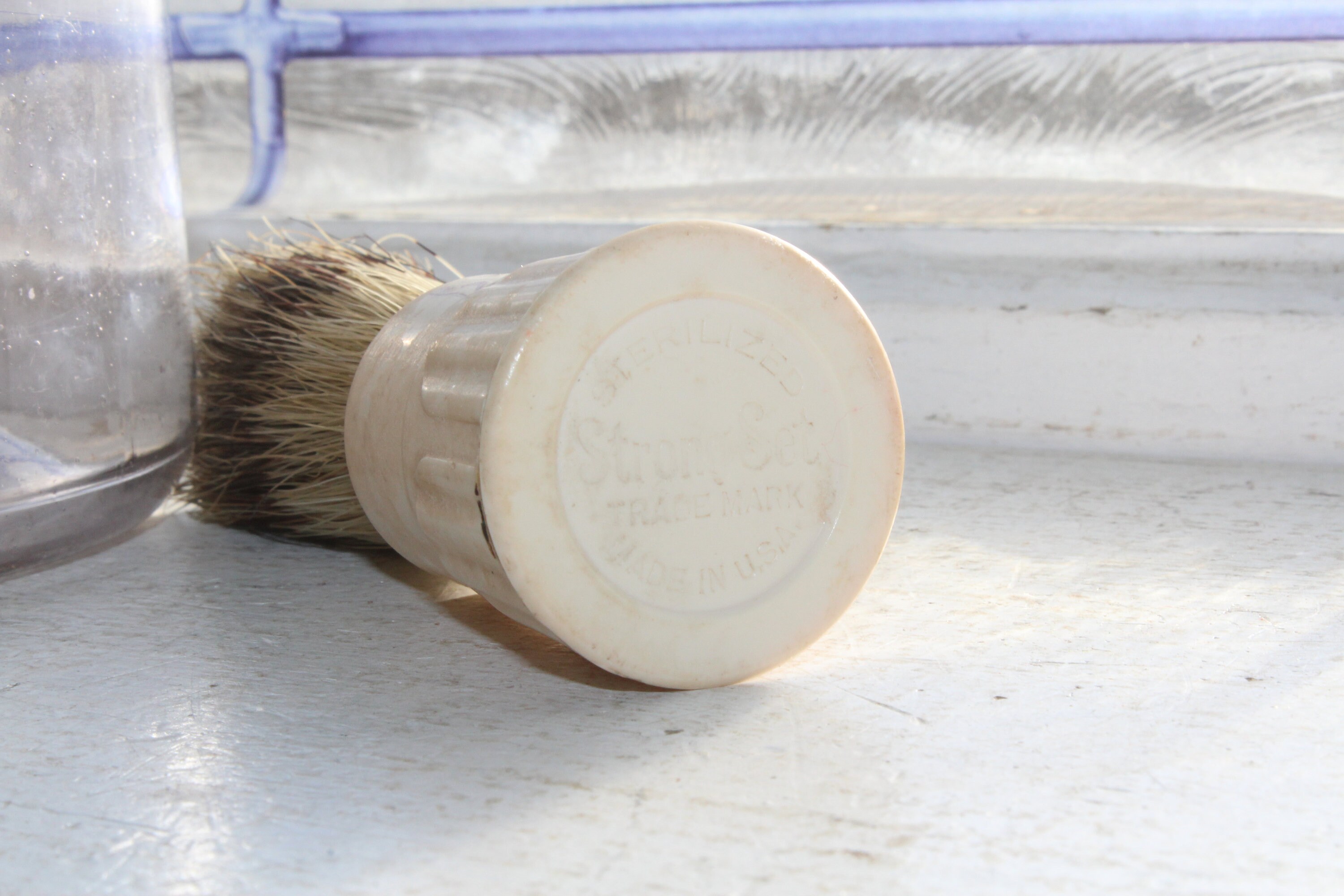 Vintage Shaving Brush Strong Set Shave Brush