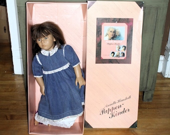 Life Size Vintage Doll Annette Himstedt Friederike 1139 World Child Collection
