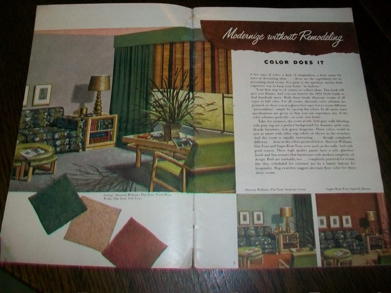 Mid Century The Home Decorator Magazine Vintage 1950s