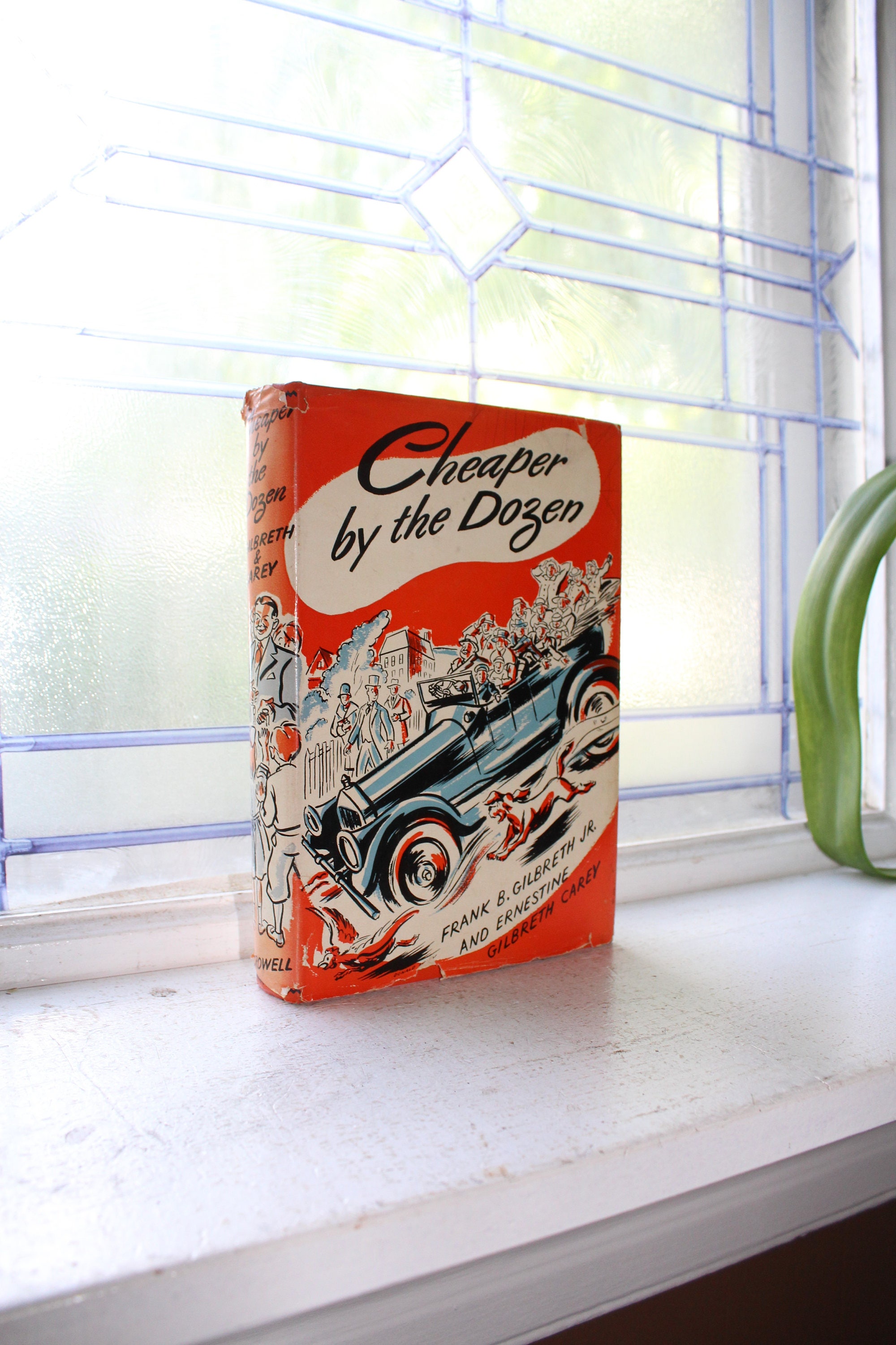 Cheaper By The Dozen Vintage 1949 Book