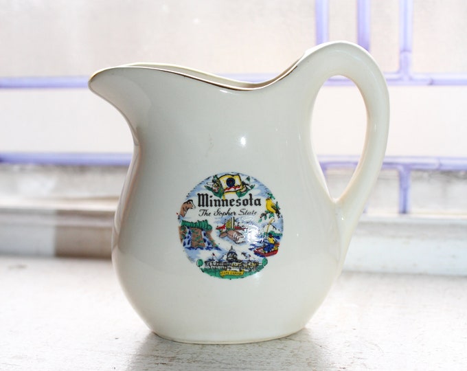 Vintage Ashby Minnesota Creamer Souvenir 1968