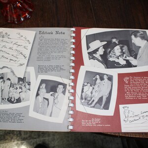 Don's Diary The Breakfast Club 1949 Yearbook Vintage Book Bild 3