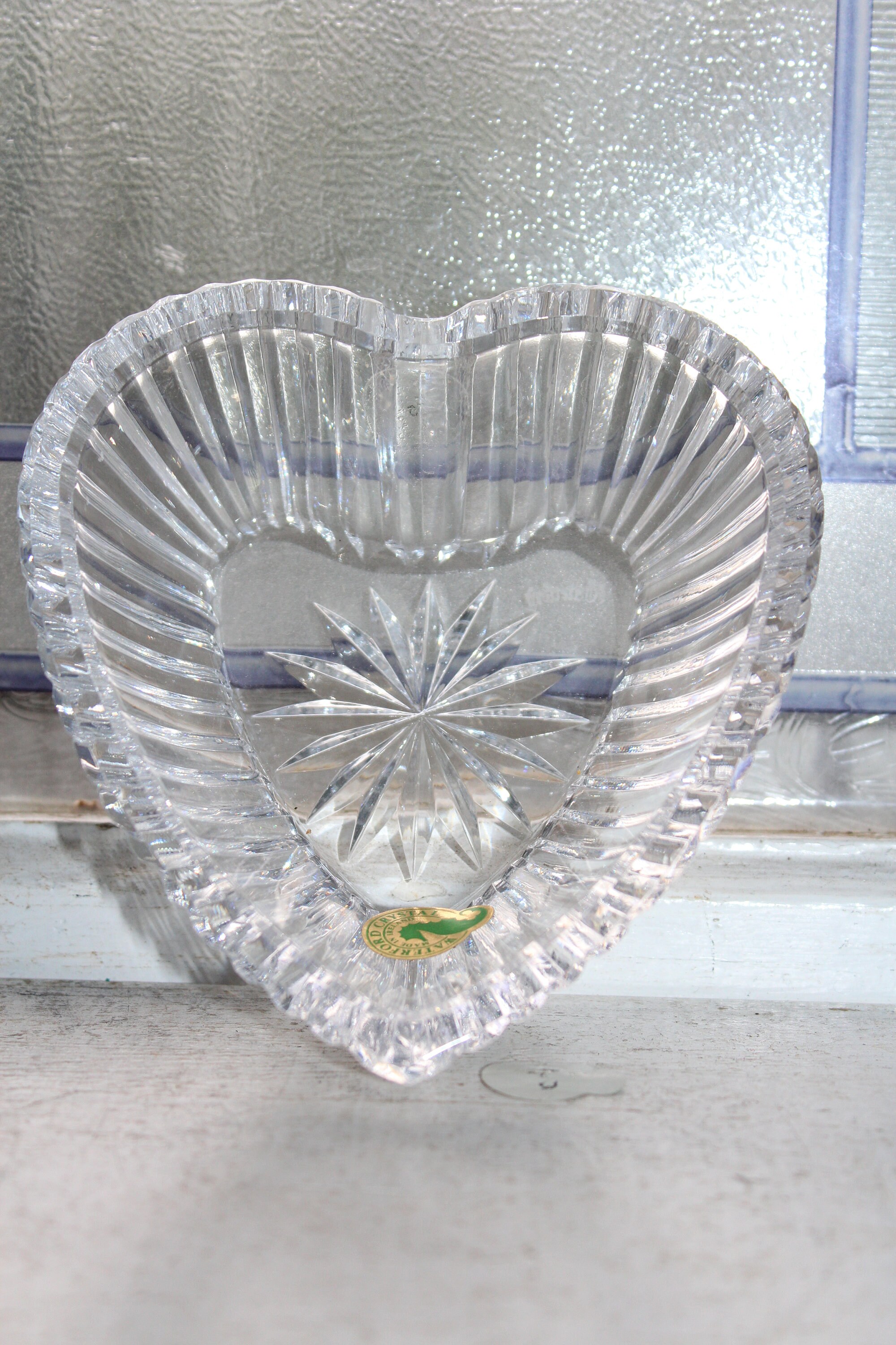 Waterford Crystal Heart Candy Dish