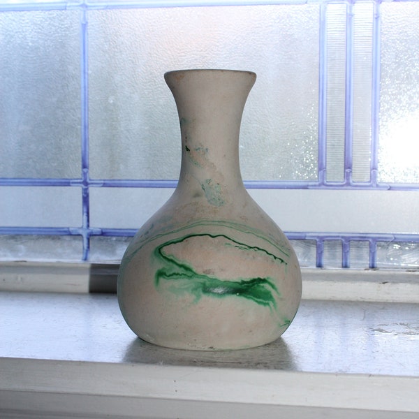 Vintage Nemadji jarrón de cerámica decoración del suroeste