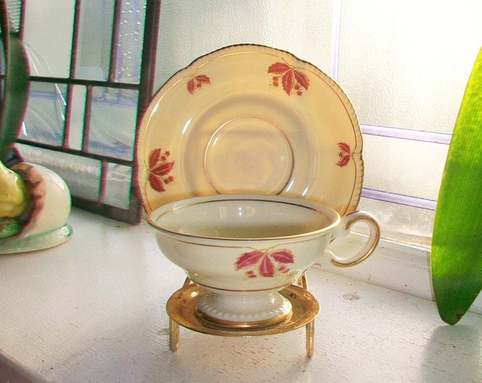 Vintage Tea Cup and Saucer Castleton China Jubilee