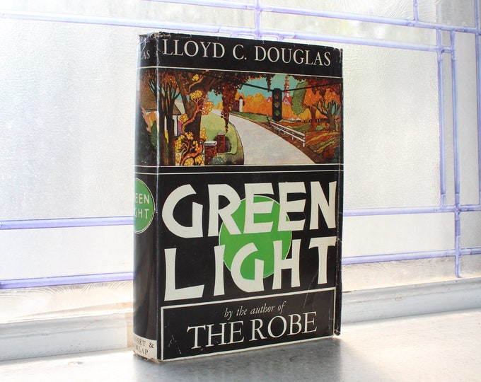 Vintage 1935 Book Green Light by Lloyd C Douglas