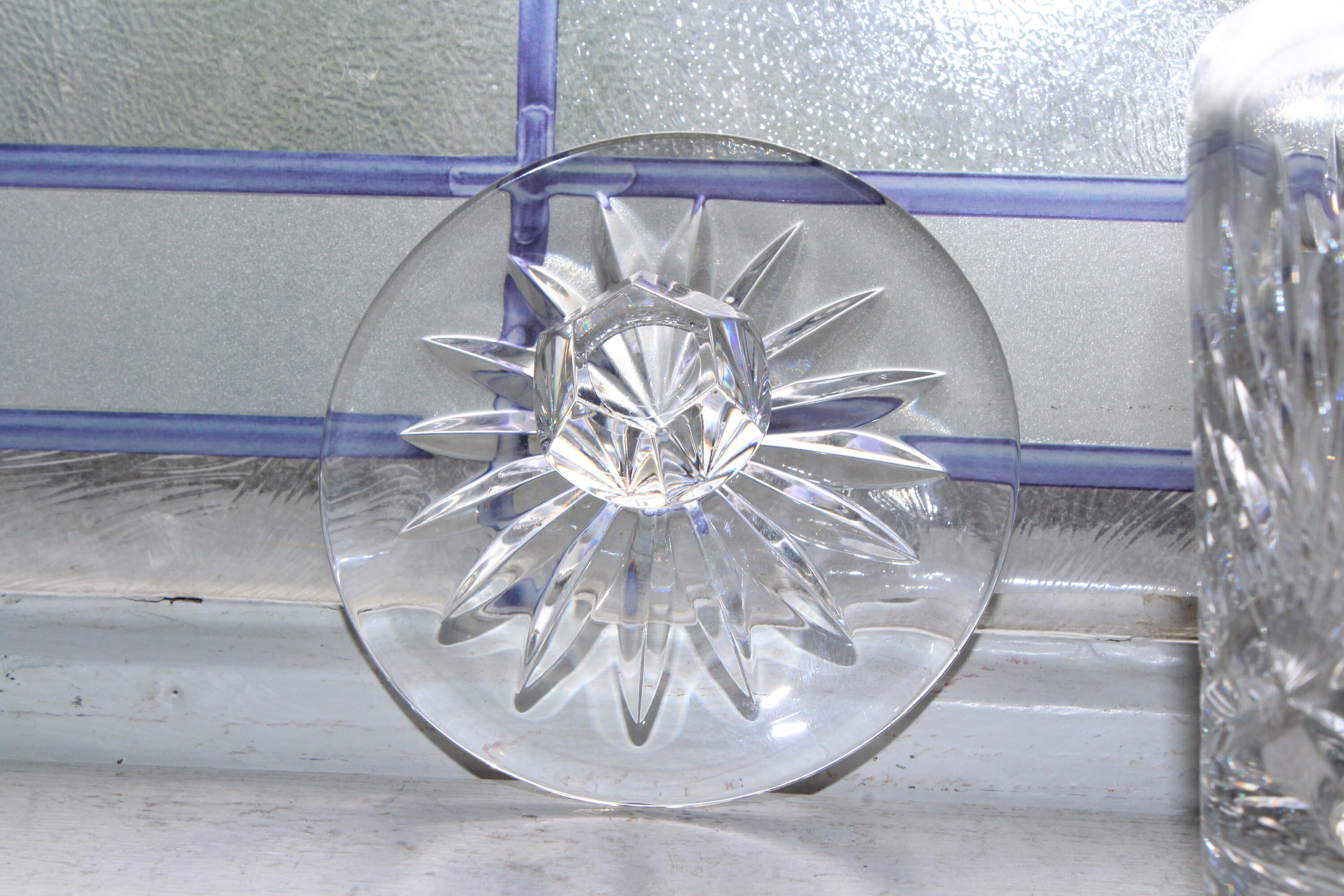 Rogaska Crystal Candy Dish with Lid Biscuit Jar